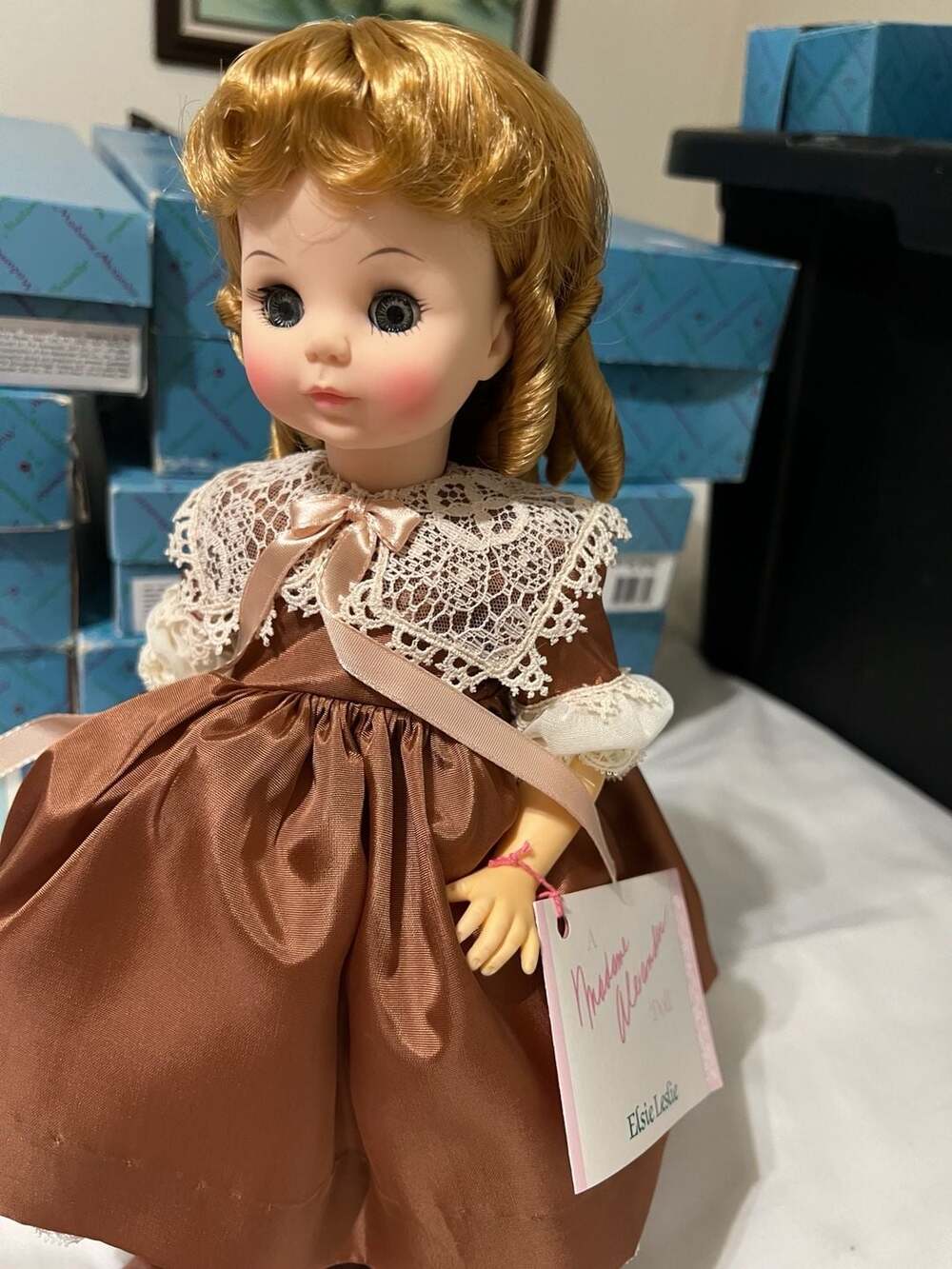 Vintage Elsie Leslie Madame Alexander Doll 14” Tall, Circa 1968 - ,